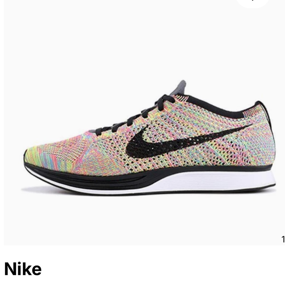 🌟NIKE FLYKNIT 🌟RACER 🌟MULTICOLOR Rainbow US 526628-004 Version 1 2013. Size 12